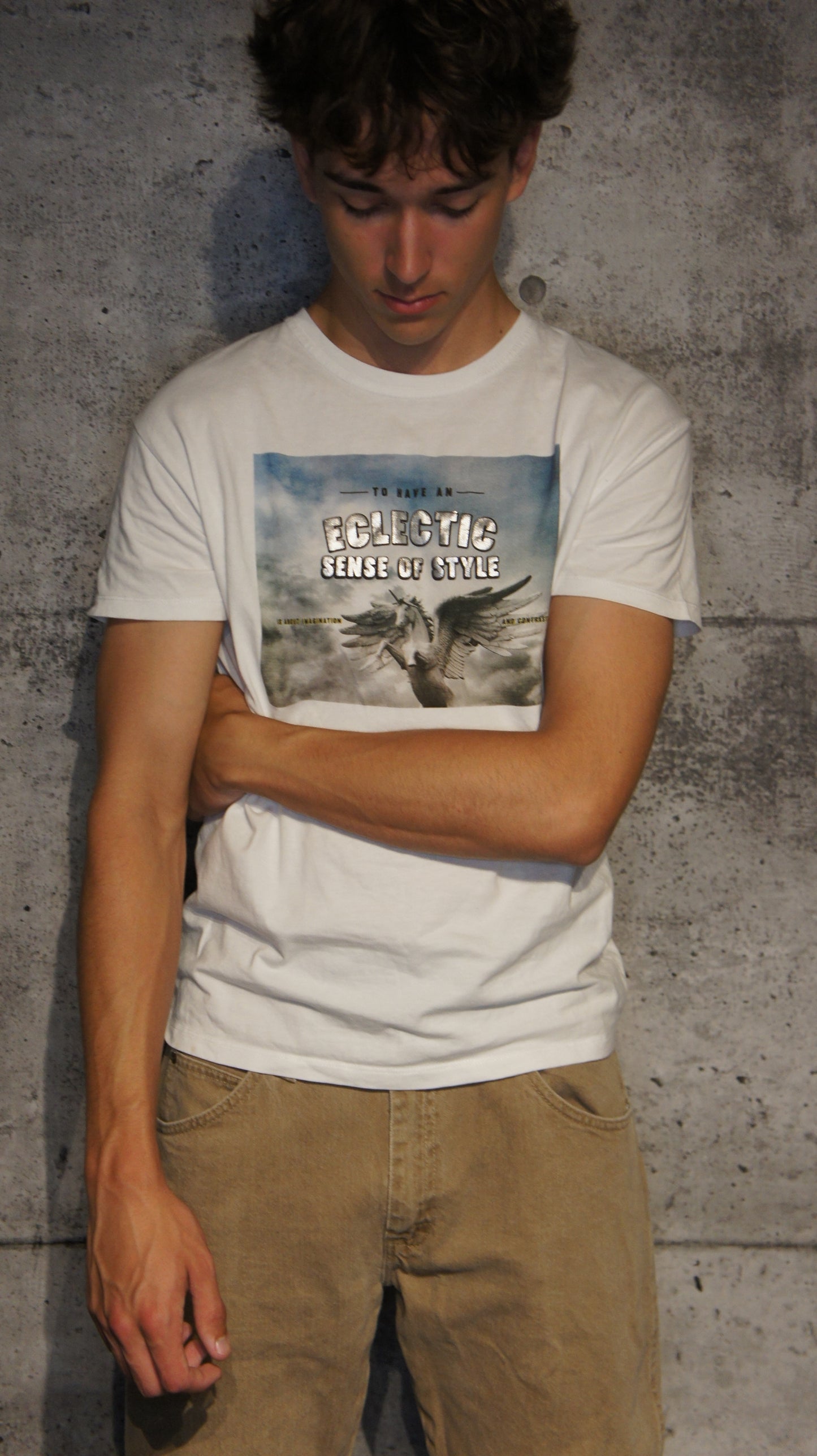 Zara graphic tee-shirt (S) Storing