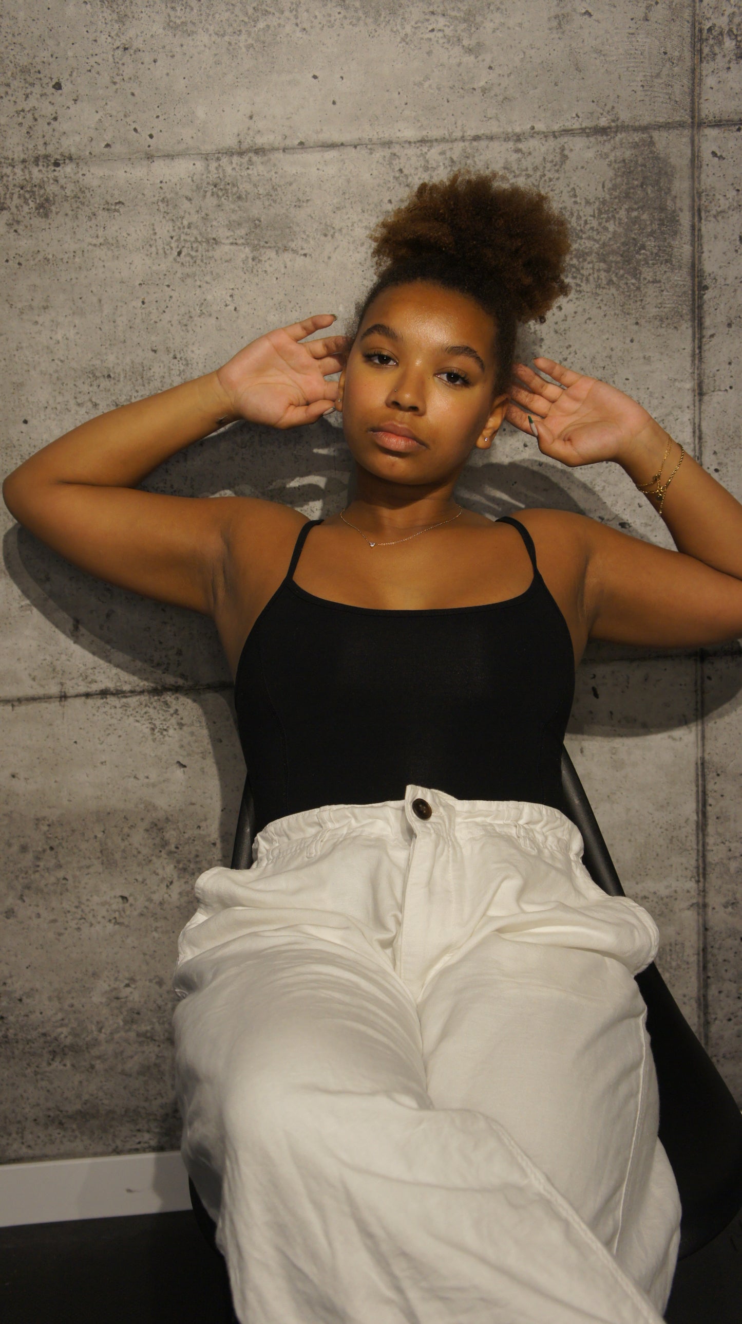 Pantalon large avec cordes ajustables Storing