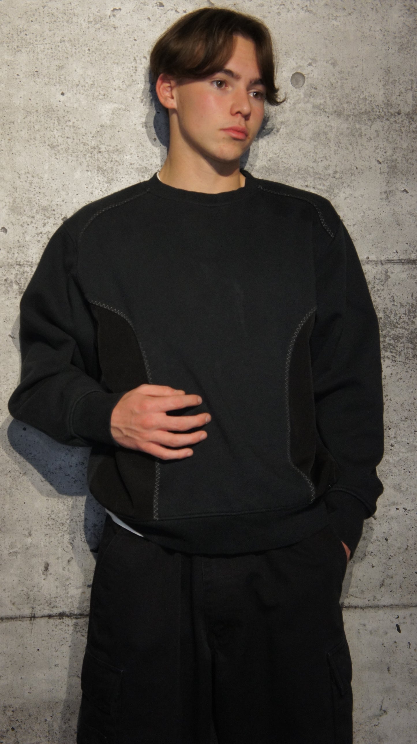 Chandail long avec couture Storing