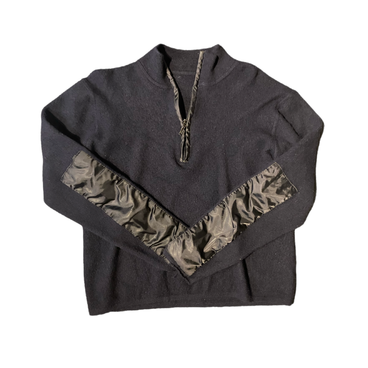 Sweat à zip sur col Storing
