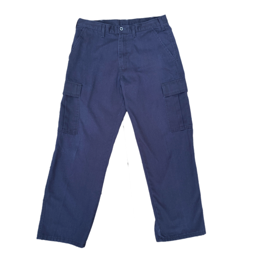 Pantalon cargo bleu