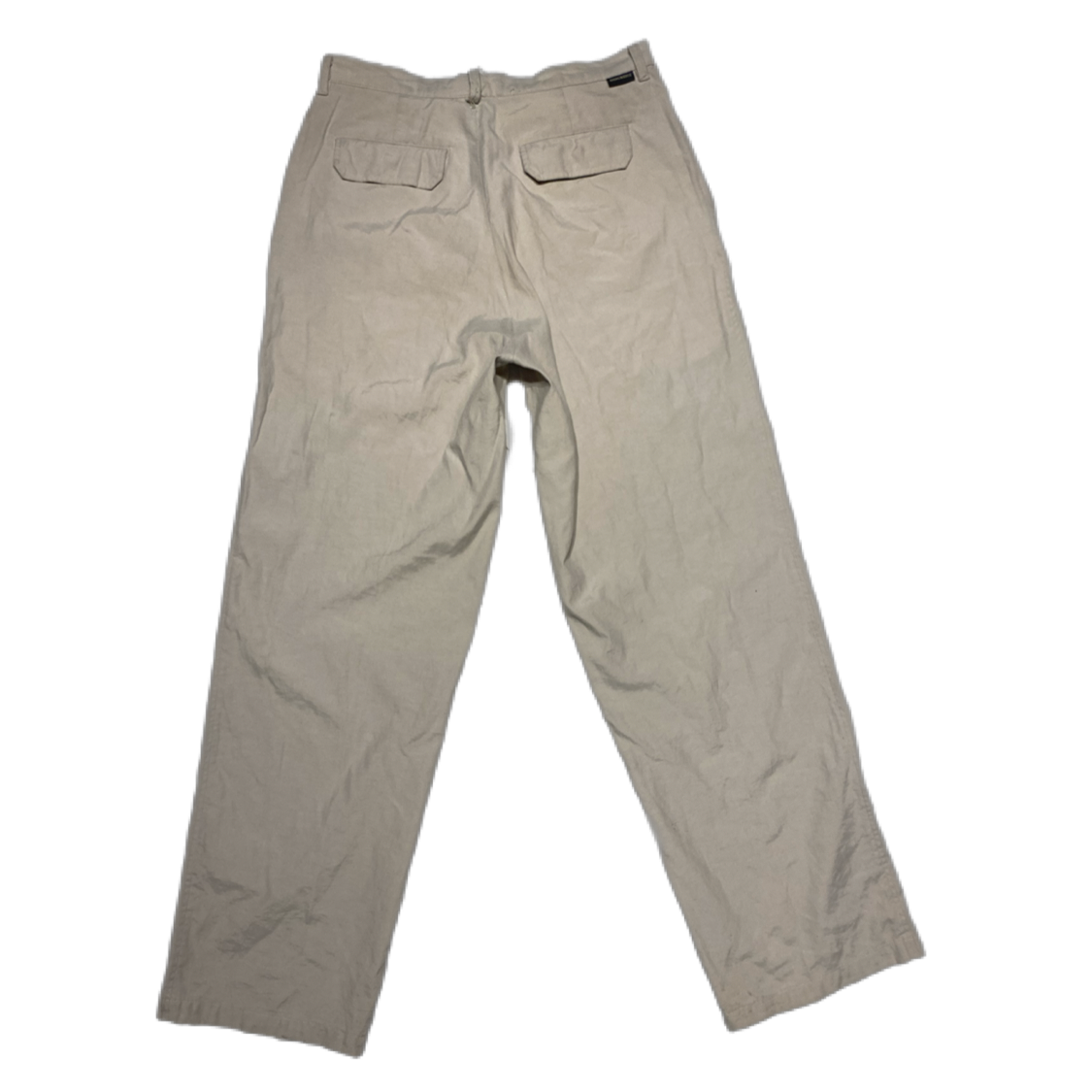 Pantalon ample beige