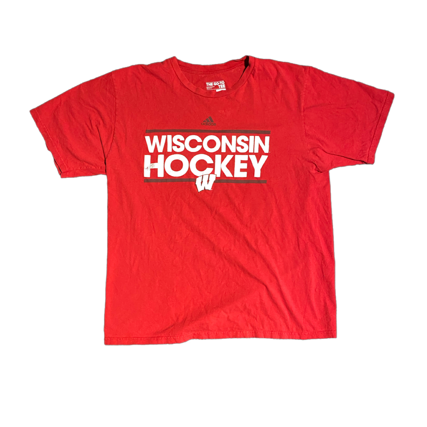 Tee-shirt Adidas Wisconsin Hockey